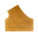 Hacker-Model HCT9405B - H0 - Kreuzung, rechts Straßenbettung 60° CarMotion (2 Stück)